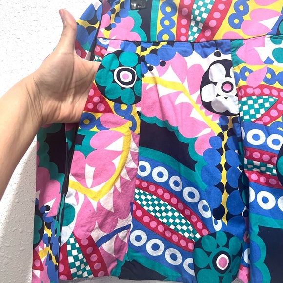 J. Crew Tie-waist short in Ratti kaleidoscope floral 6 - Picture 4 of 7